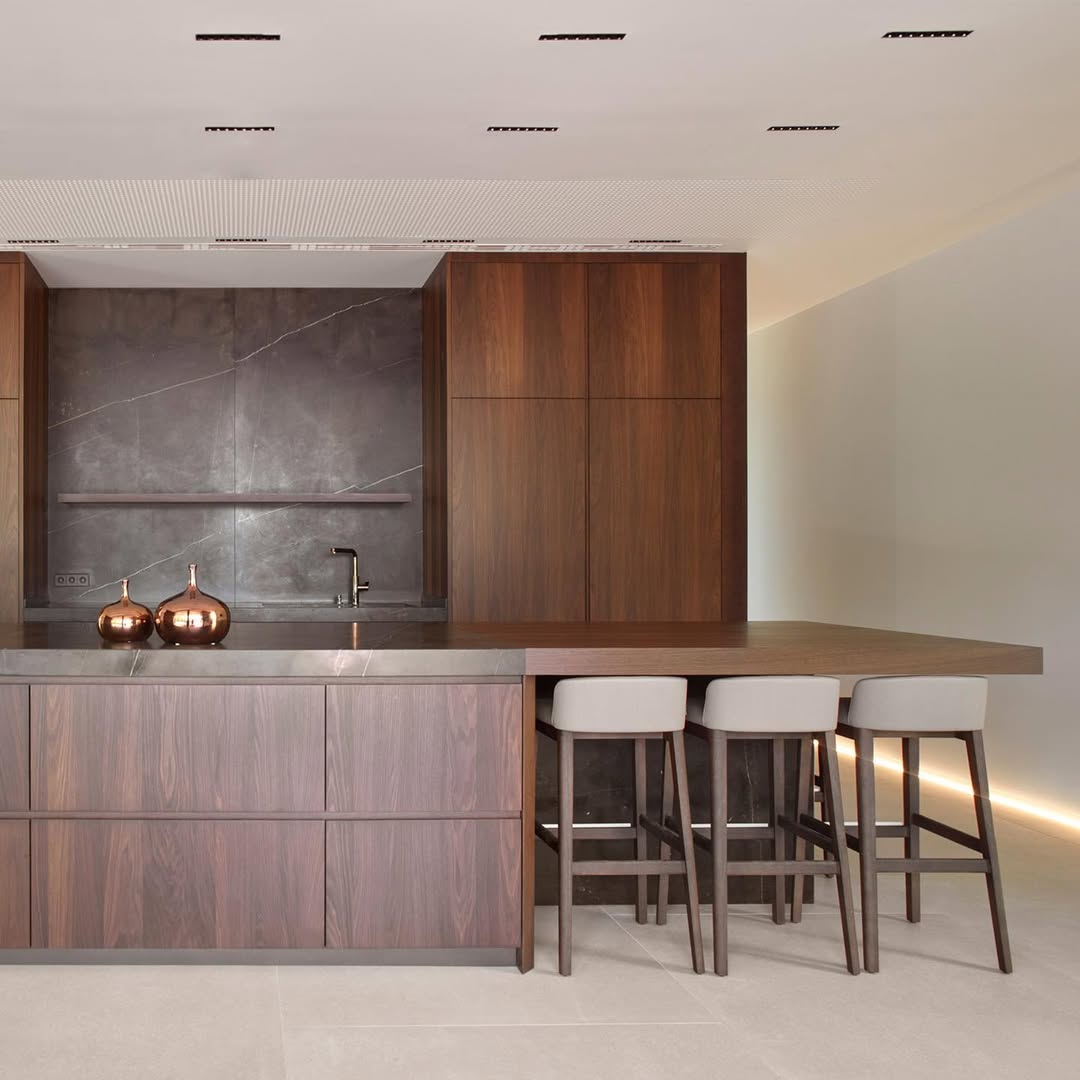 Bespoke kitchen interior — private residence, Zürichsee, Topolska Concept